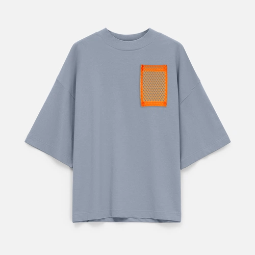 Карман из крупной сетки Pose, черный Карман из крупной сетки Pose, черный