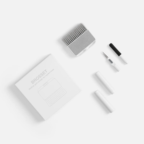 Набор для ухода за гаджетами Brosset, белый Набор для ухода за гаджетами Brosset, белый