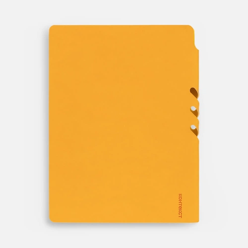 Ежедневник Flexpen Shall, недатированный, желтый Ежедневник Flexpen Shall, недатированный, желтый