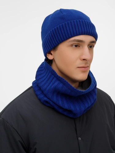 Шапка ComFleece, темно-синяя (кобальт) Шапка ComFleece, темно-синяя (кобальт)