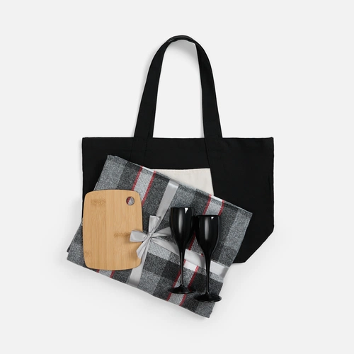 Набор Festin с серым пледом Набор Festin с серым пледом