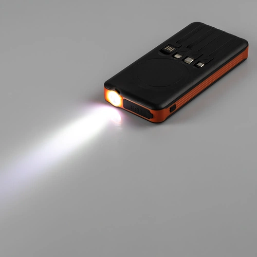 Аккумулятор Holiday Maker, 10000 мАч, оранжевый Аккумулятор Holiday Maker, 10000 мАч, оранжевый