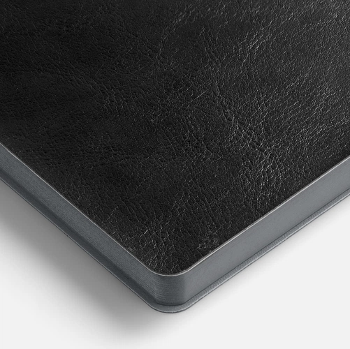 Ежедневник Doppio, недатированный, черный с серым Ежедневник Doppio, недатированный, черный с серым