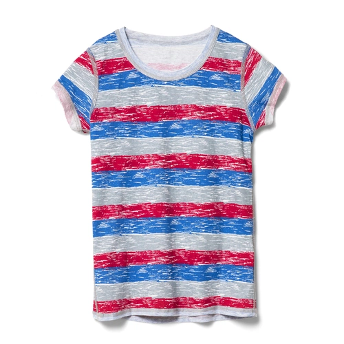 Футболка женская Rayet Lady двусторонняя, красная с синим Футболка женская Rayet Lady двусторонняя, красная с синим