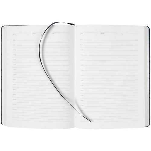 Ежедневник Gems, недатированный, черный Ежедневник Gems, недатированный, черный