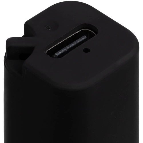 Фонарик аккумуляторный Falkirk, черный Фонарик аккумуляторный Falkirk, черный