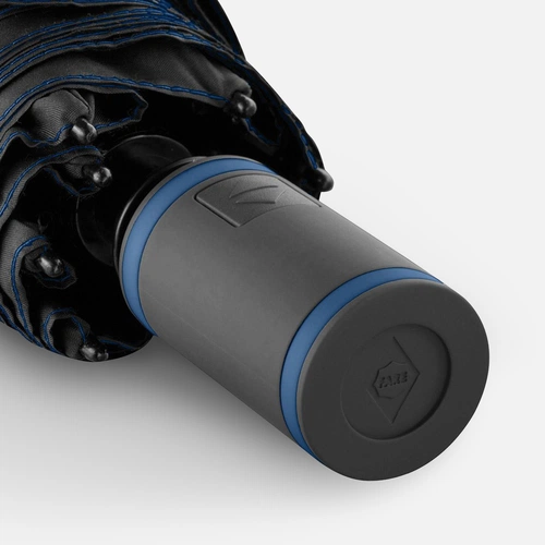 Зонт складной AOC Mini с цветными спицами, темно-синий Зонт складной AOC Mini с цветными спицами, темно-синий