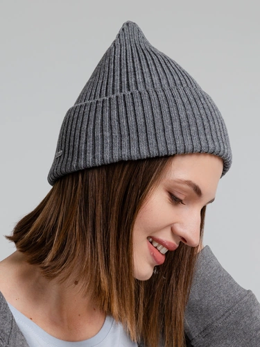 Шапка Stout, серый меланж Шапка Stout, серый меланж