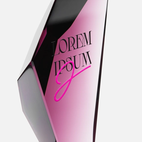 Стела Cristallino, фиолетовая с нанесением Стела Cristallino, фиолетовая с нанесением