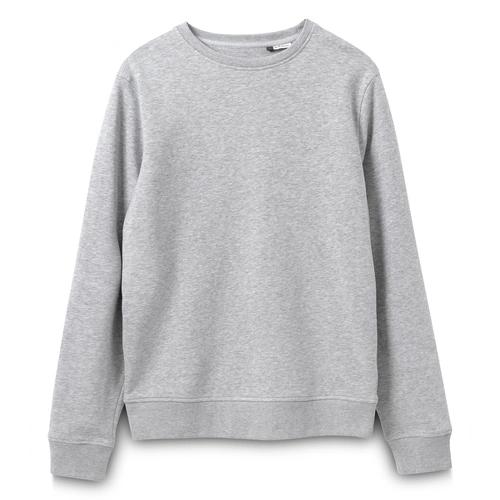 Свитшот унисекс BNC Inspire (Organic), серый меланж Свитшот унисекс BNC Inspire (Organic), серый меланж