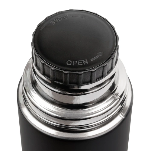 Термос Relaxika 1000, черный Термос Relaxika 1000, черный