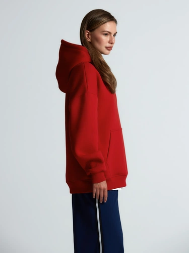 Худи Kulonga Oversize, красное Худи Kulonga Oversize, красное