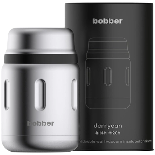 Термос для еды Jerrycan 700, вакуумный, стальной матовый Термос для еды Jerrycan 700, вакуумный, стальной матовый