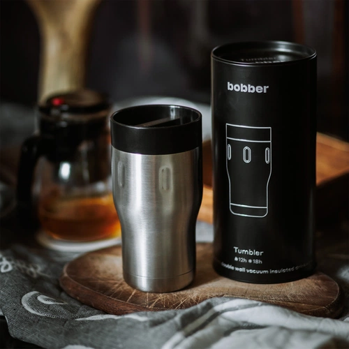 Термостакан Tumbler 350, вакуумный, стальной матовый Термостакан Tumbler 350, вакуумный, стальной матовый