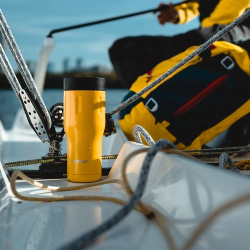 Термостакан Tumbler 470, вакуумный, оранжевый Термостакан Tumbler 470, вакуумный, оранжевый