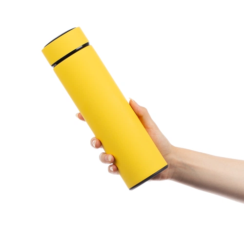 Термос с ситечком Percola, желтый Термос с ситечком Percola, желтый