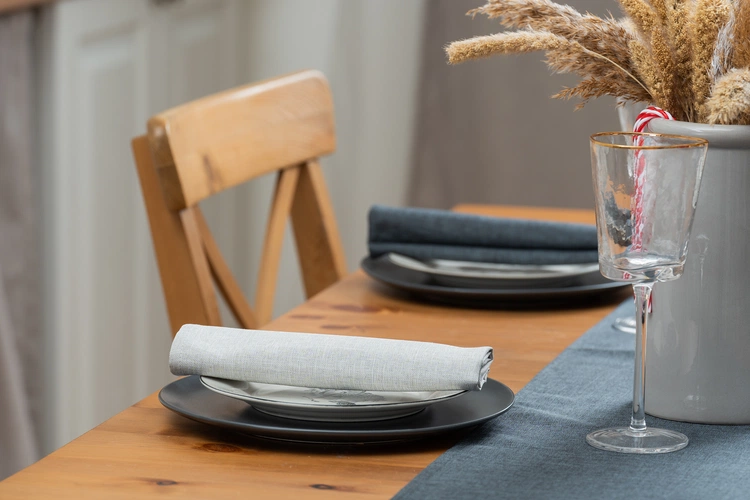 Салфетка сервировочная Settle In, серая Салфетка сервировочная Settle In, серая