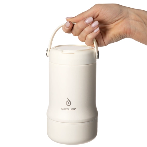 Термос для еды Tabenodo, белый (молочный) Термос для еды Tabenodo, белый (молочный)