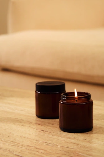 Свеча ароматическая Calore, лаванда и базилик Свеча ароматическая Calore, лаванда и базилик