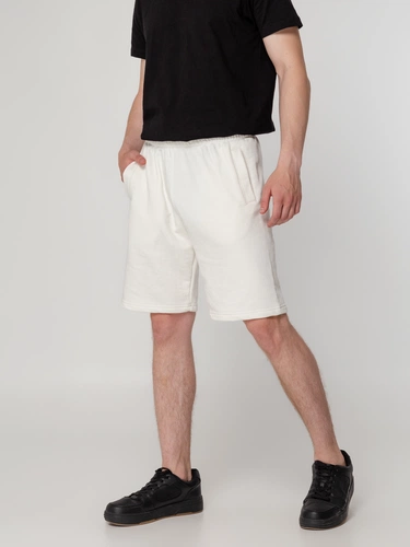 Шорты Terry, молочно-белые Шорты Terry, молочно-белые