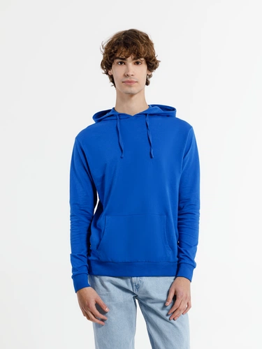 Худи унисекс Westray, синее Худи унисекс Westray, синее