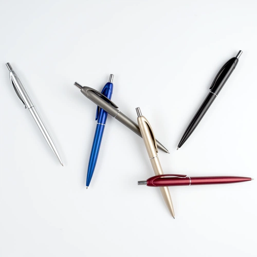 Ручка шариковая Bright Spark, черный металлик Ручка шариковая Bright Spark, черный металлик