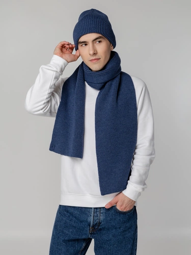 Шапка Tommi, синий меланж Шапка Tommi, синий меланж