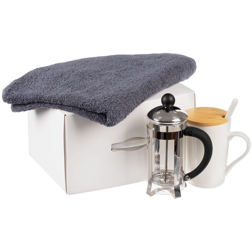 Коробка Matter High Light, белая с белой ручкой Коробка Matter High Light, белая с белой ручкой