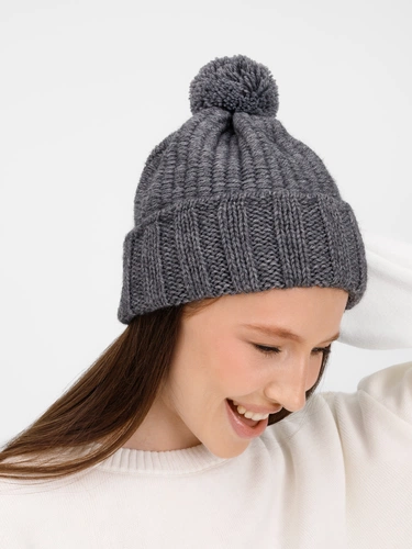 Шапка Frissonelle, серый меланж Шапка Frissonelle, серый меланж