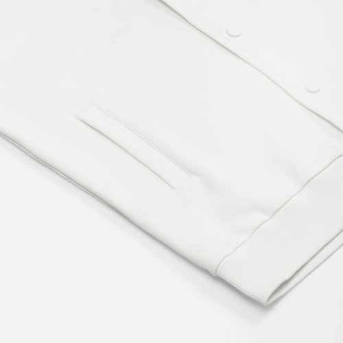 Бомбер унисекс Nuppu, молочно-белый Бомбер унисекс Nuppu, молочно-белый