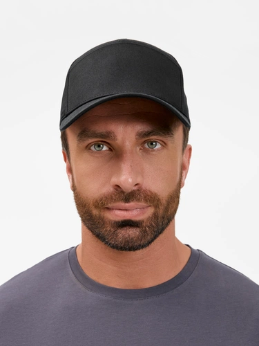 Бейсболка Settaro, черная Бейсболка Settaro, черная