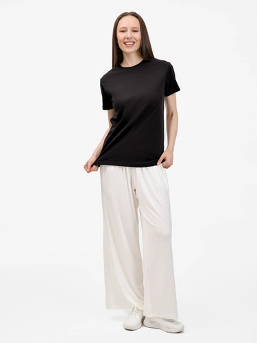 Футболка унисекс T-Bolka 200, черная Футболка унисекс T-Bolka 200, черная