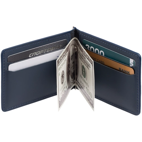 Зажим для купюр Alaska, синий Зажим для купюр Alaska, синий