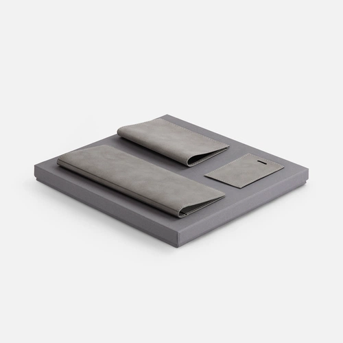 Набор Nubuk Trio, серый Набор Nubuk Trio, серый