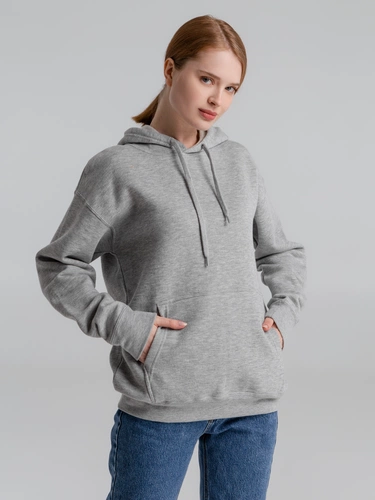 Толстовка с капюшоном Slam 320, серый меланж Толстовка с капюшоном Slam 320, серый меланж