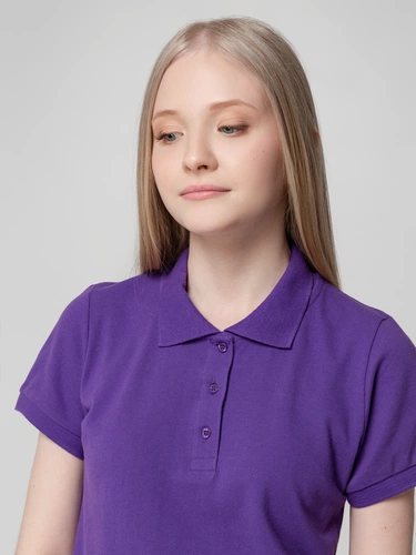 Рубашка поло женская Virma Lady, фиолетовая Рубашка поло женская Virma Lady, фиолетовая