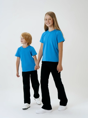 Футболка детская T-Bolka Kids, бирюзовая Футболка детская T-Bolka Kids, бирюзовая