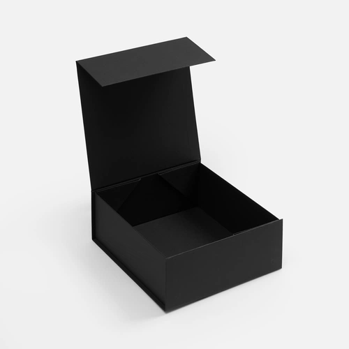 Коробка складная Quadra Fold, черная Коробка складная Quadra Fold, черная