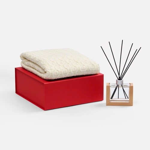 Коробка складная Quadra Fold, красная Коробка складная Quadra Fold, красная