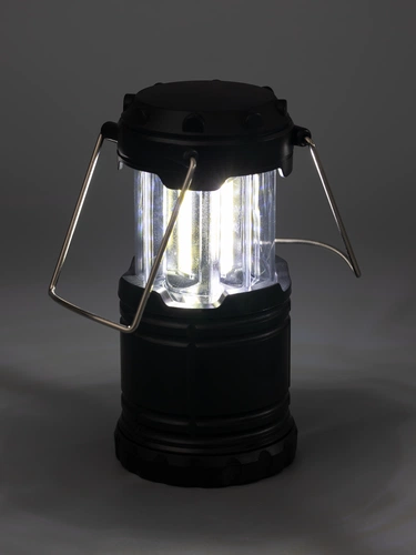 Кемпинговый фонарь Lindau, черный Кемпинговый фонарь Lindau, черный