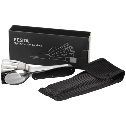 Мультитул для барбекю Festa, черный Мультитул для барбекю Festa, черный