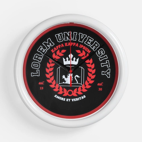 Часы Vivid Small, белые Часы Vivid Small, белые