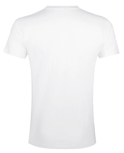 Футболка мужская приталенная Imperial Fit 190, белая Футболка мужская приталенная Imperial Fit 190, белая