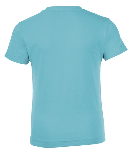 Футболка детская Regent Fit Kids, бирюзовая Футболка детская Regent Fit Kids, бирюзовая