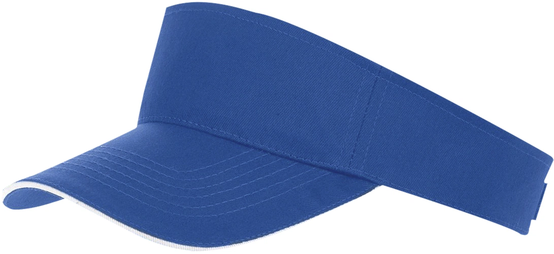 Козырек Ace, ярко-синий с белым Козырек Ace, ярко-синий с белым