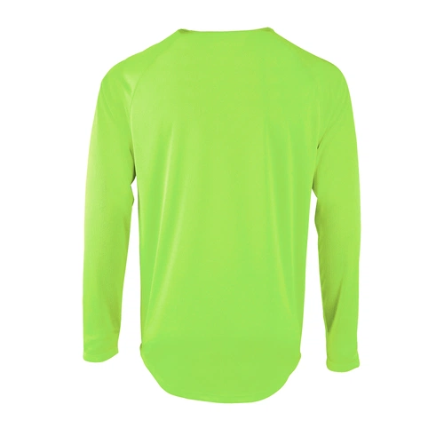 Футболка с длинным рукавом Sporty LSL Men, неоново-зеленая Футболка с длинным рукавом Sporty LSL Men, неоново-зеленая