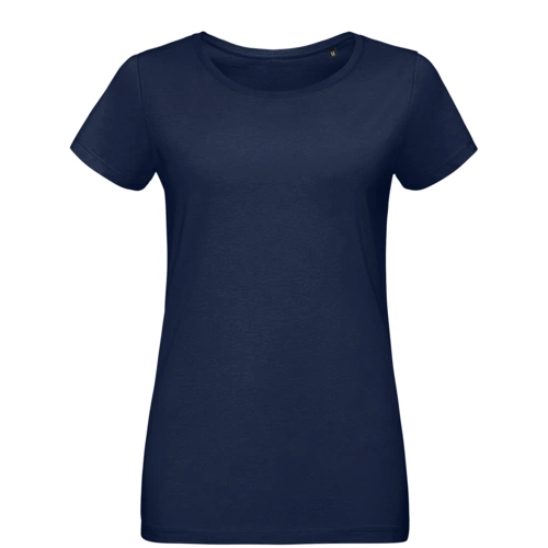 Футболка женская Martin Women, темно-синяя Футболка женская Martin Women, темно-синяя
