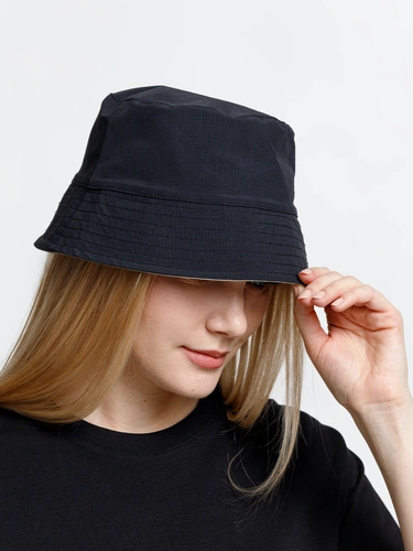 Панама Nylon двусторонняя, черная с хаки Панама Nylon двусторонняя, черная с хаки