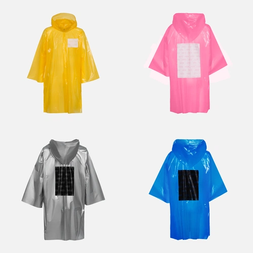 Дождевик-плащ BrightWay с печатью в один цвет на заказ Дождевик-плащ BrightWay с печатью в один цвет на заказ