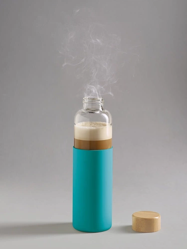 Бутылка для воды Dakar, прозрачная с бирюзовым Бутылка для воды Dakar, прозрачная с бирюзовым